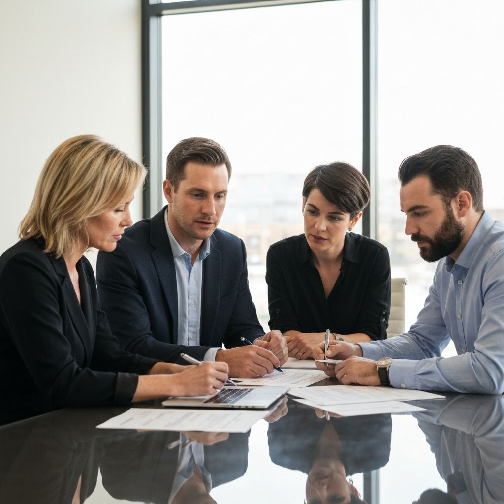 Professional consulting team